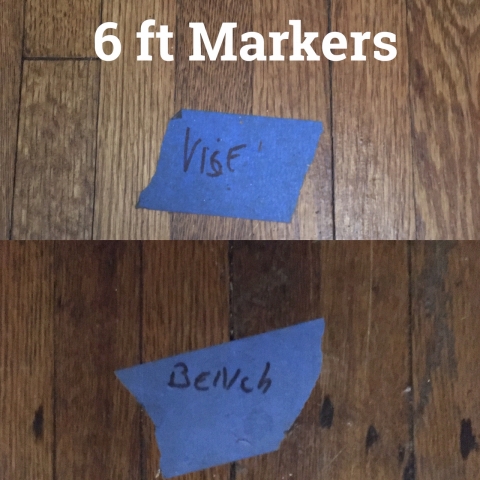 6ft Markers