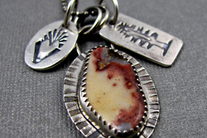 Agate Charm Necklace