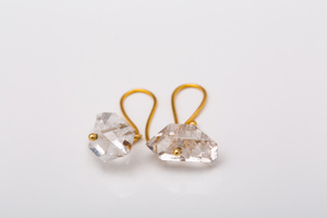 Herkimer diamond earrings